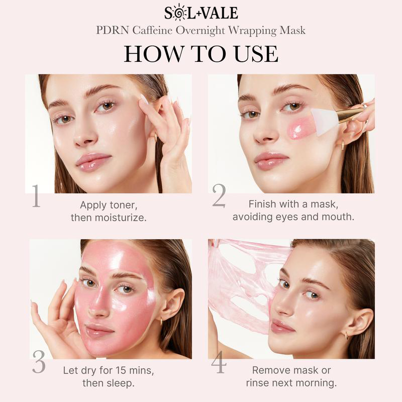 VIRAL PDRN Pink Caffeine Wrapping Mask
